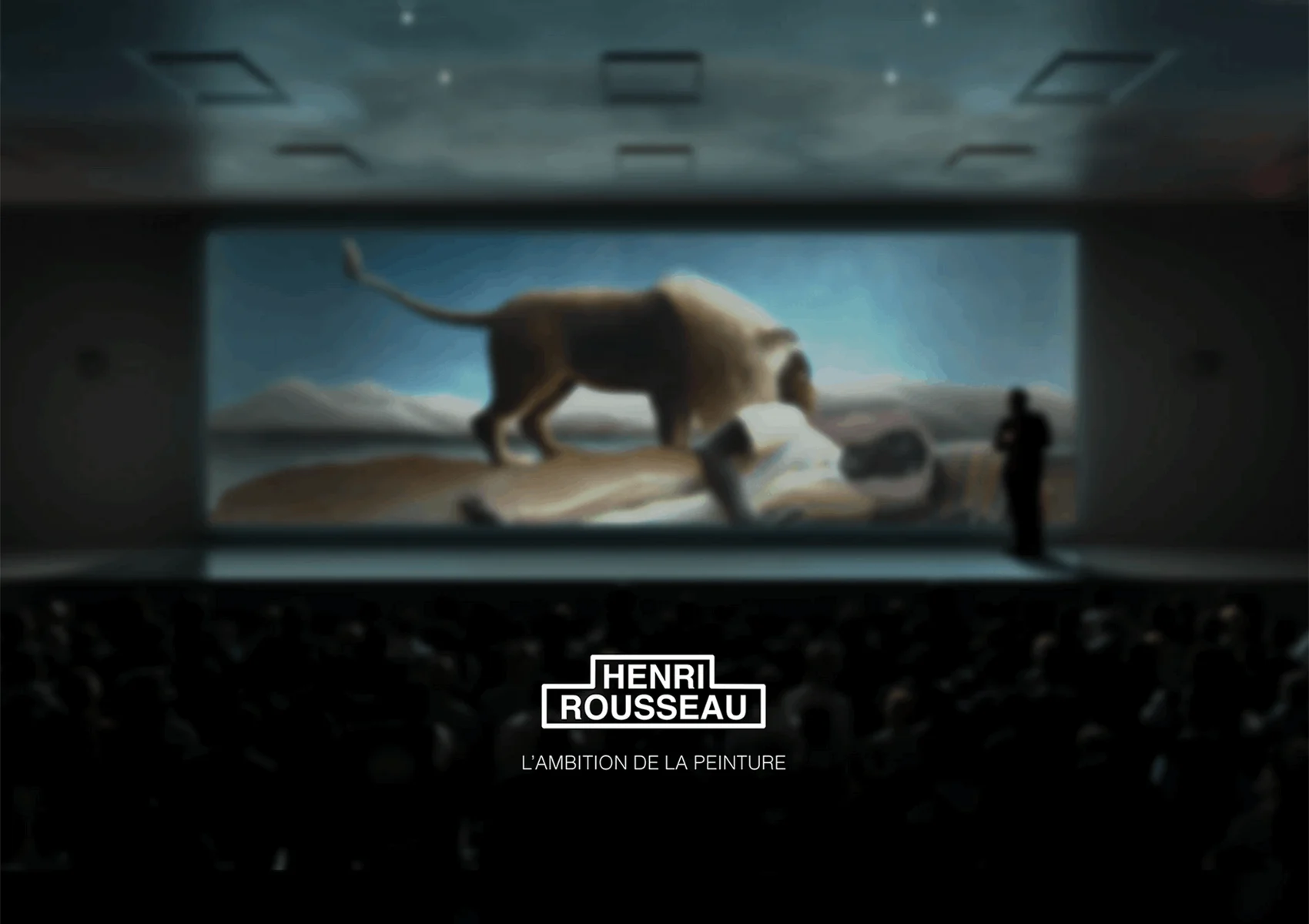 Identité graphique Henri Rousseau — exposition musée de l'Orangerie